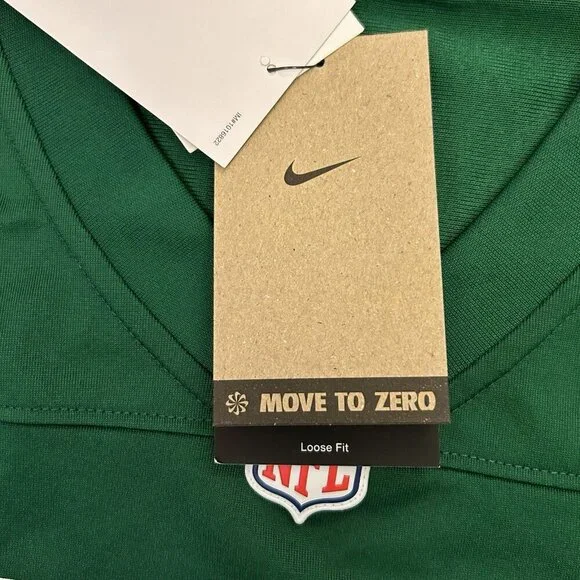 Nike New York Jets Football Jersey NFL #2 Wilson Men's Size L - Large - NWT $130 - Picture 14 of 16